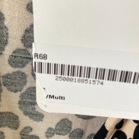 BNWT Women's Animal Print V-Neck Long Sleeve Maxi Dress Size UK 12 - Picture 11 of 15